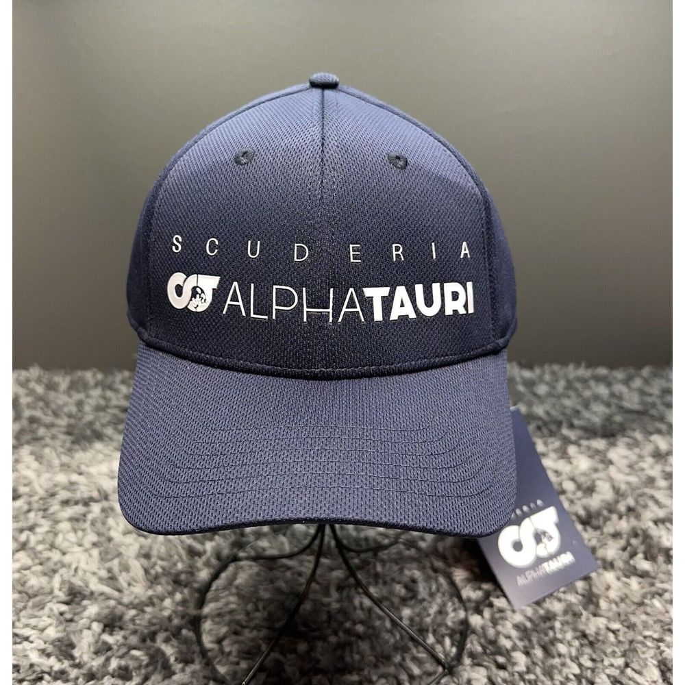 Red Bull Hat Cap Snapback Mens Blue Scuderia‎ Alpha Tauri Formula One Racing